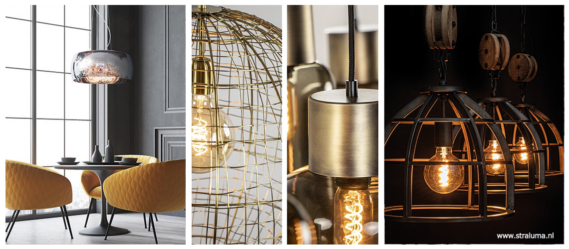 Verschillende materialen mixen & matchen Verlichting trends 2021 Straluma| Verschillende materialen mixen & matchen